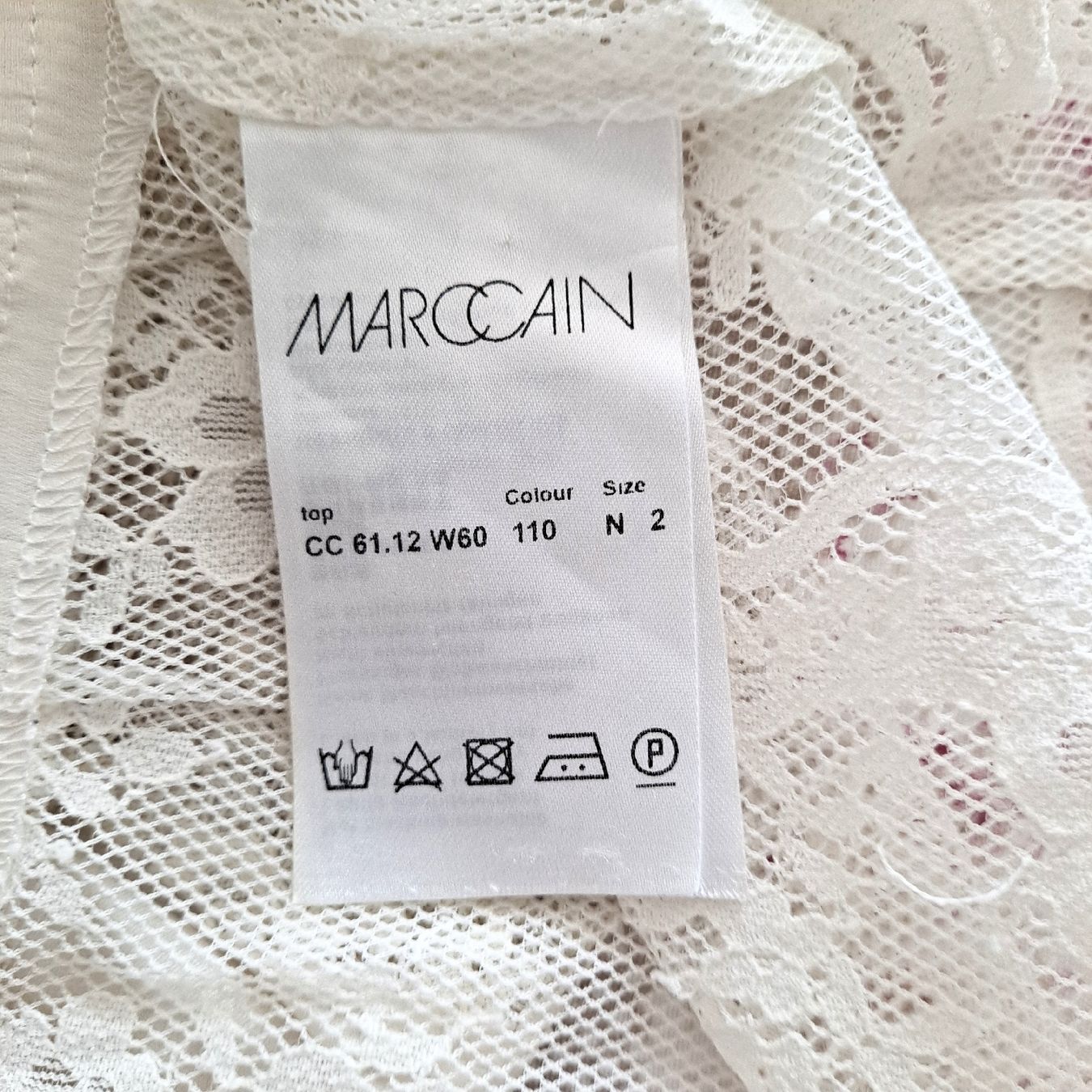 Marc Cain Top: Marccain Seidentop Gr. 2, S – Usato da Liestal venduto da Mas-Y-Mas 3