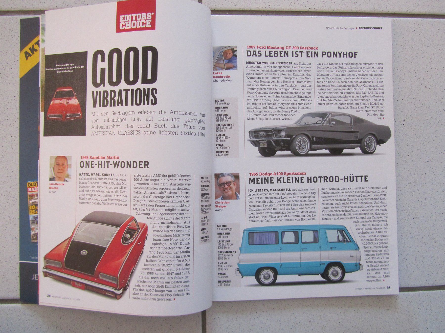 Zeitschriften & Magazine: American classics, Nr. 2 von 2024 – Gebraucht aus Weiningen ZH von dietsch57 3