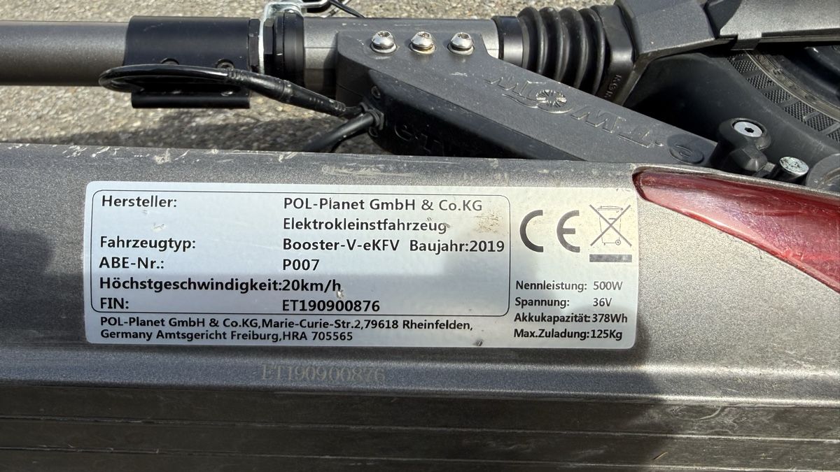 Kickboard: Elektro Trottinette SXT Light Plus V eKFV – Usato da Schlieren venduto da lulupupi 8