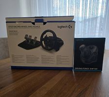 Logitech G923 Lenkrad+Shifter