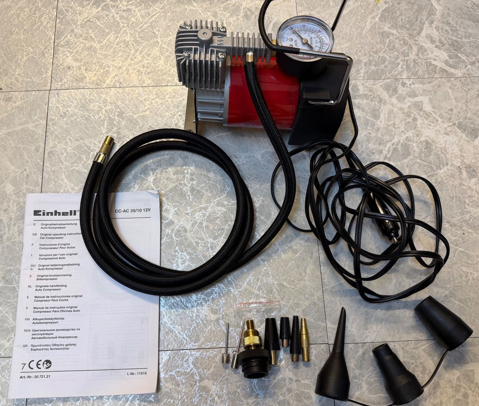 Einhell Compressori: Autokompressor Einhell CC-AC 35/10 12V – Usato da Untersiggenthal venduto da untersigg 1
