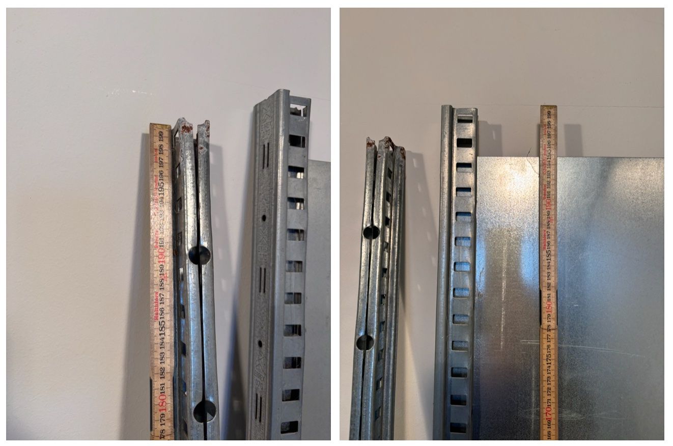Errex Scaffali: ERREX Regal teile Restposten – Usato da Winterthur venduto da ReUse_Baumarkt 7