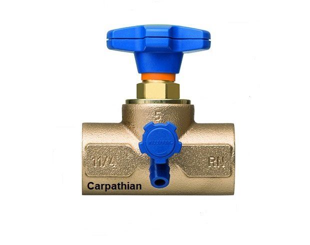 Armaturen: Geradsitzventil 1/2" mit Entleerhahn *TOP ANGEBOT* – Neu und originalverpackt aus Unterlunkhofen von Carpathian