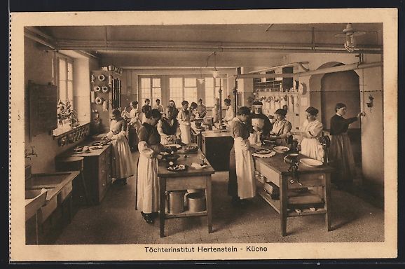 Cartoline postali: Hertenstein /LU, Töchterinstitut, Mädc – Usato da Berlin venduto da bartko-reher
