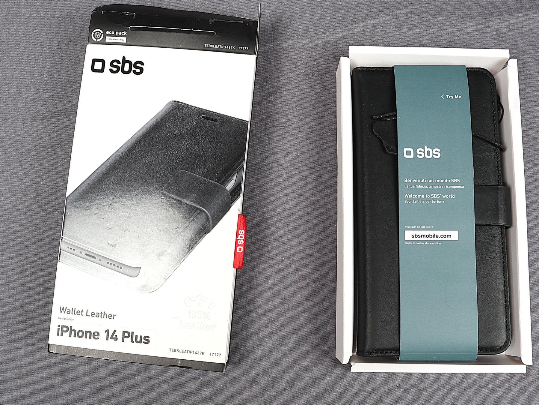 Covers & Schutzfolien: SBS Wallet Leather iPhone 14 Plus Black – Neu (gemäss Beschreibung) aus Steinen von Restwert_Steinen 4