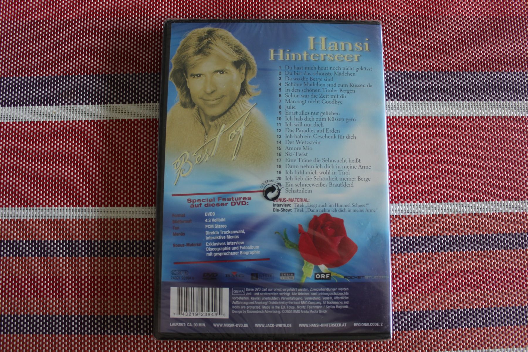 Tutti i DVDs: HANSI HINTERSEER "BEST OF " DVD NEU – Nuovo e nell'imballaggio originale da Geroldswil venduto da Schlumpfine1973 1