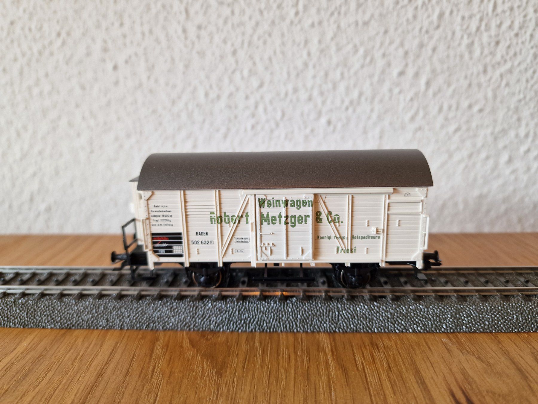 Märklin Modellini di ferrovie: DB Weinwagen H0 – Usato da Matten b. Interlaken venduto da lor_hr9w