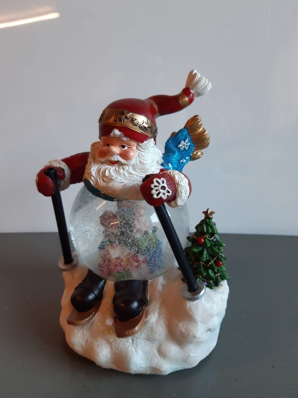 Carillon: Musikdose Weihnachtsmann auf Ski – Nuovo (secondo la descrizione) da Werthenstein venduto da Sublix 3