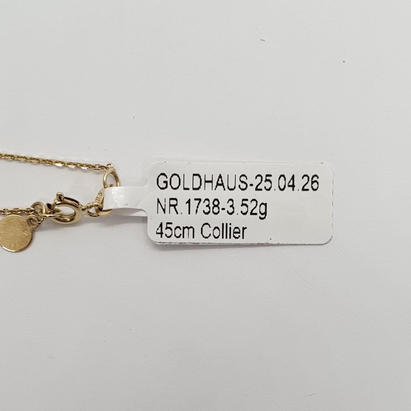 Catenine: Echt 14K Gold Collier – Usato da Luzern venduto da Luzern-Goldhaus 4
