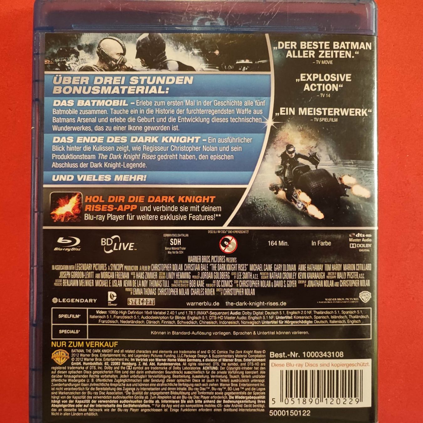 Tutti i DVDs: The Dark Knight Rises - (2-DISC EDITION) – Usato da Dübendorf venduto da kb86_MOVIE 1