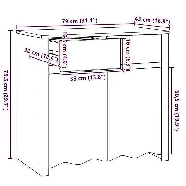Credenze: Buffet en bois de pin massif – Usato da Monthey venduto da yan_mm6k 4