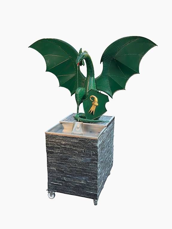 Teiche & Zierbrunnen: Basilisk Zierbrunnen – Gebraucht aus Böckten von unikatum 1