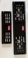 Kennzeichenhalterung Set schwarz 2 Stck Speed Lo