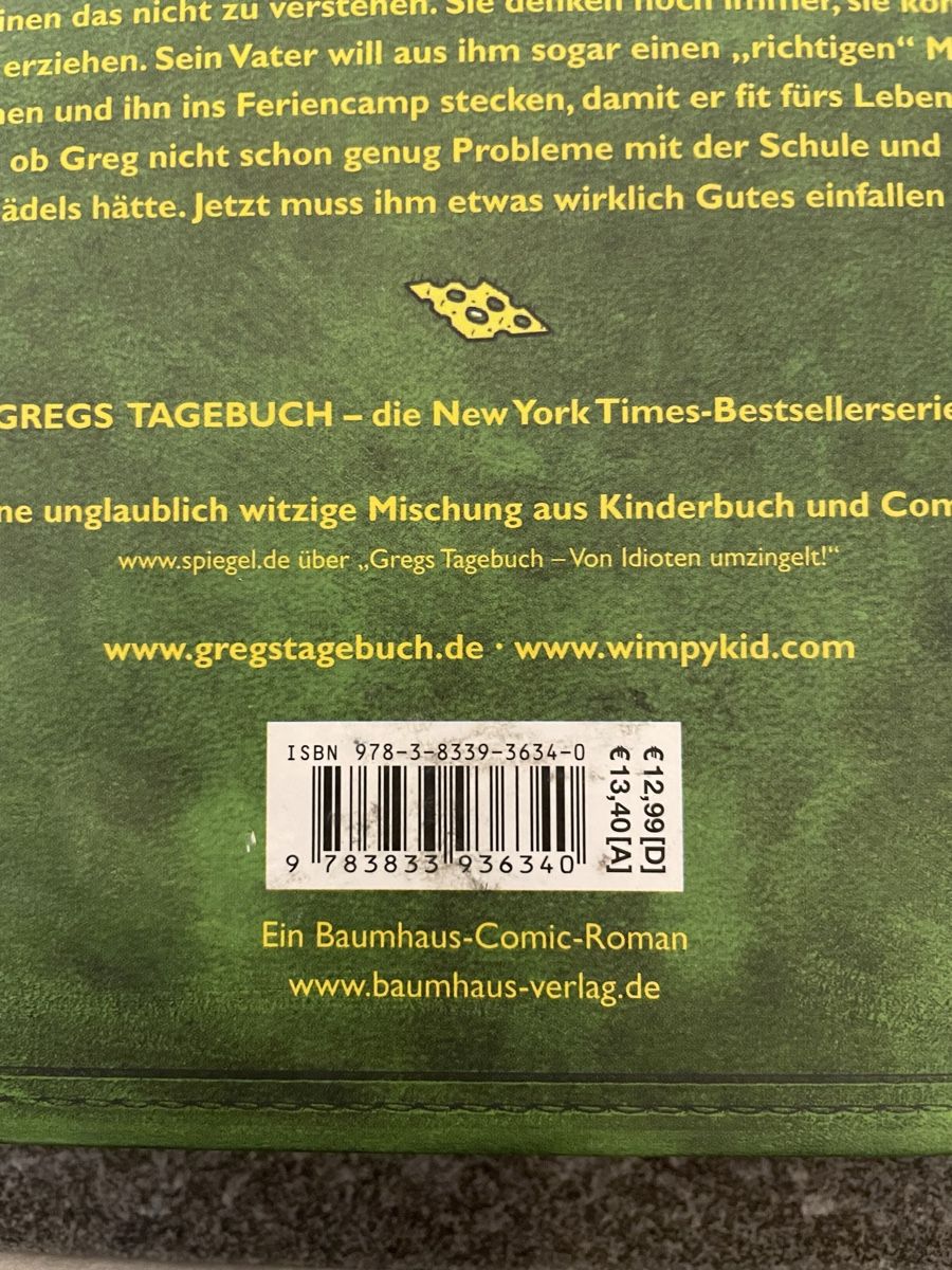 Libri: Gregs Tagebuch 3 – Usato da Böttstein venduto da nco_gbz9 2