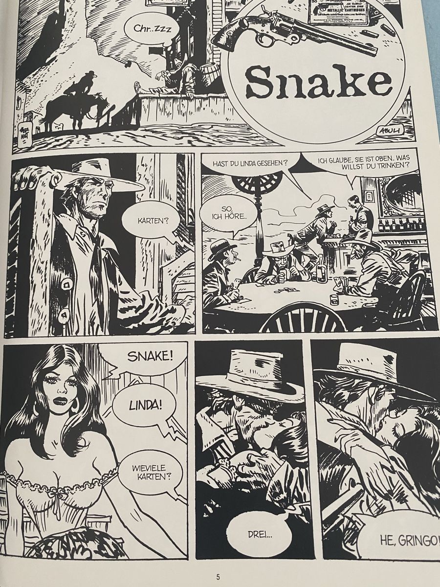 Fumetti: Snake, Abuli/ Bernet, Deutsch – Usato da Jona venduto da Mister_N0 4