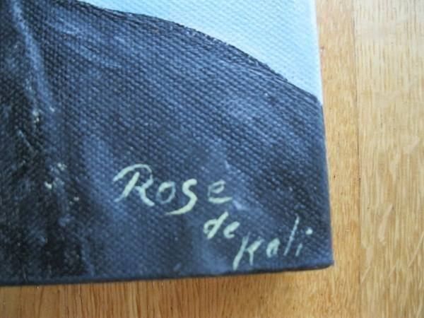 Dipinti: Rose de Kali "der Clown" / Oelbild – Usato da Ulisbach venduto da Heidi1969 2
