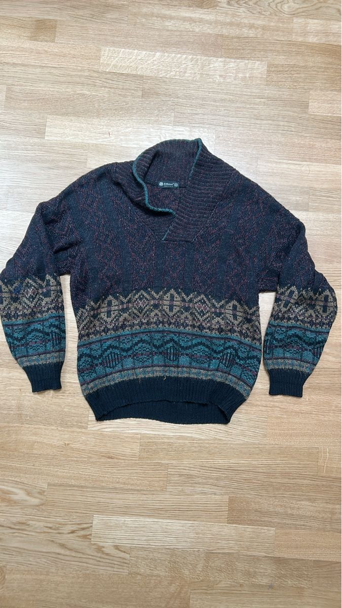 Maglioni & Felpe: Strickpullover Herren Mehrfarbig Grösse 52 – Usato da Luzern venduto da ThrowbackVintage