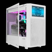🔥NEU Nox Hummer BIOS GAMING Gehäuse mit 8" Display🔥