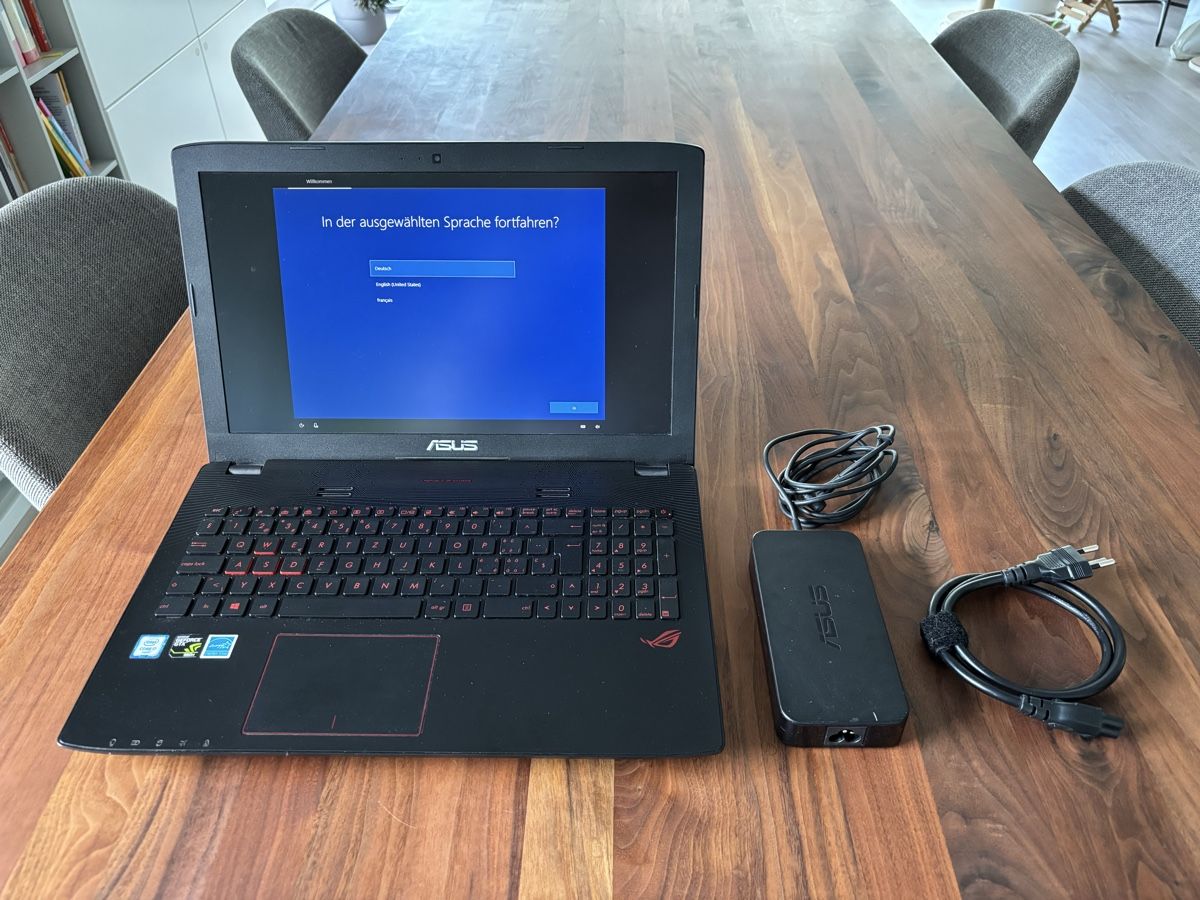 Asus Notebook: ASUS ROG Gaming Laptop GL552V – Usato da Küttigen venduto da tmh_2vpc