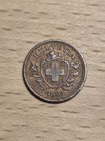 uralte 1 rappen münze von 1864 selten