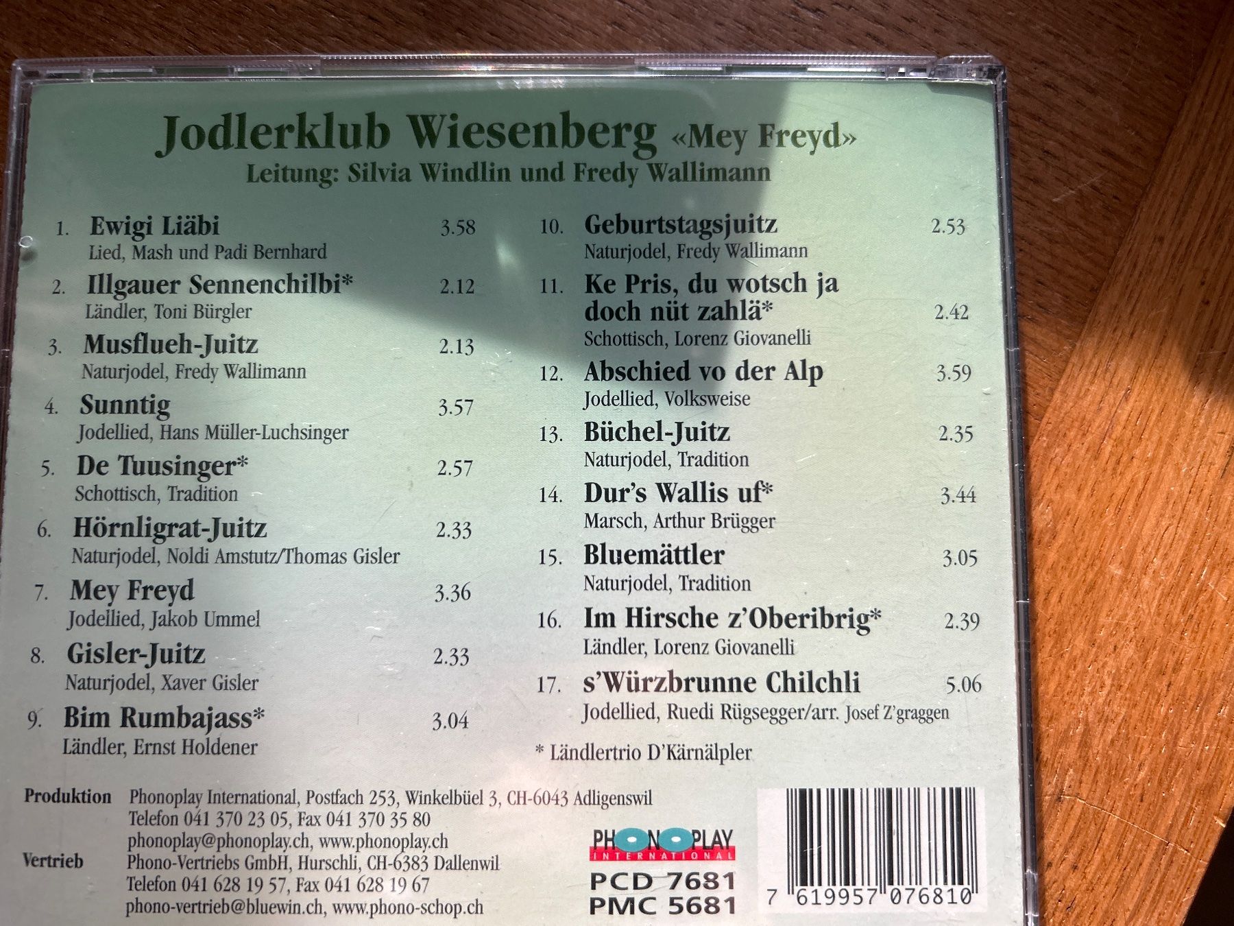 CDs: Jodlerklub Wiesenberg – D'occasion à Arth par Vrecam51 1