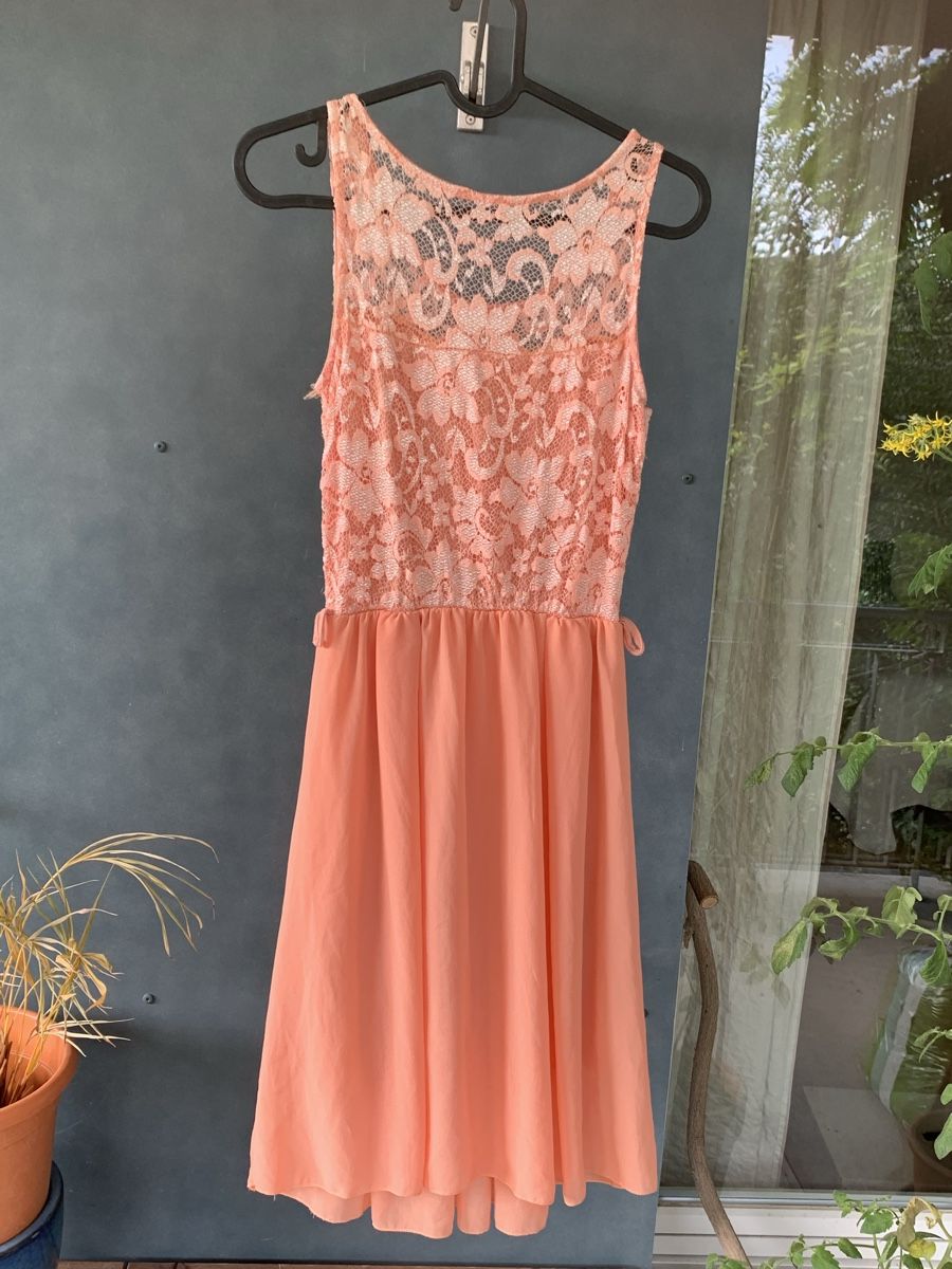 Vestiti: Sommerliches, leichtes Kleid mit Spitze, Grösse S – Usato da Uster venduto da Flummi 4