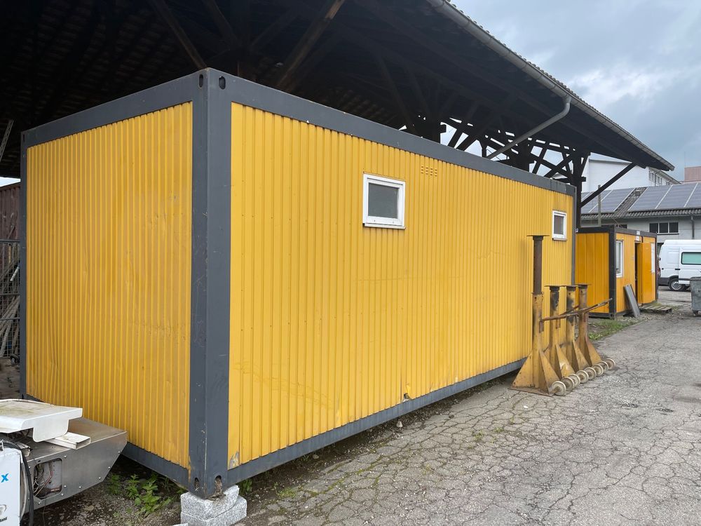 Wc / Toiletten mit Duschen Container mit Boiler (Gebraucht) in Olten ...