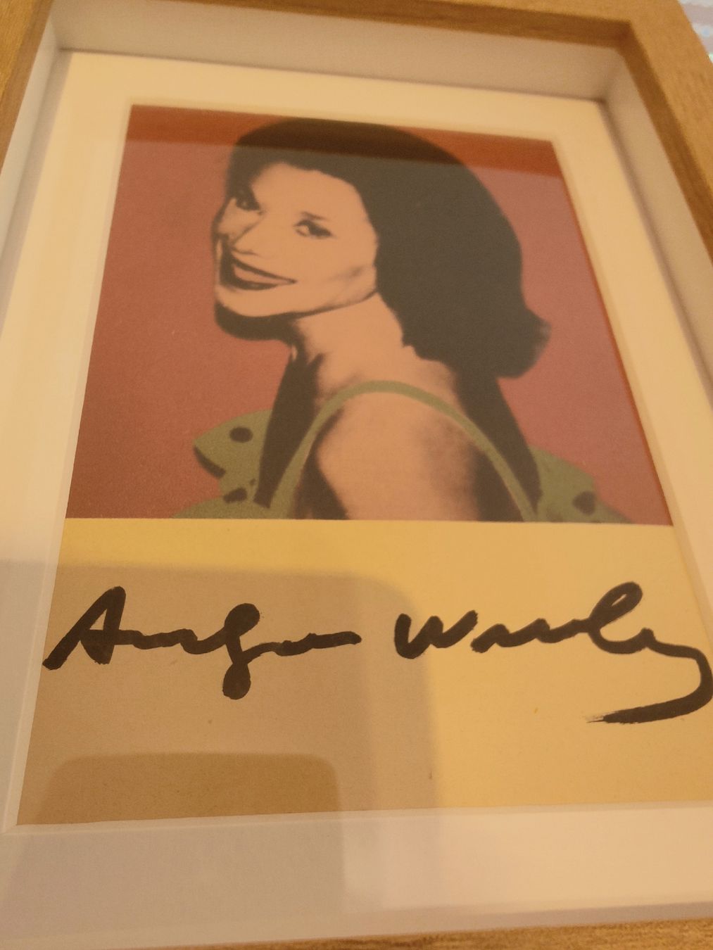 Dipinti: Andy Warhol - Signierte Postkarte – Usato da St.Gallen venduto da KunstGallen 1