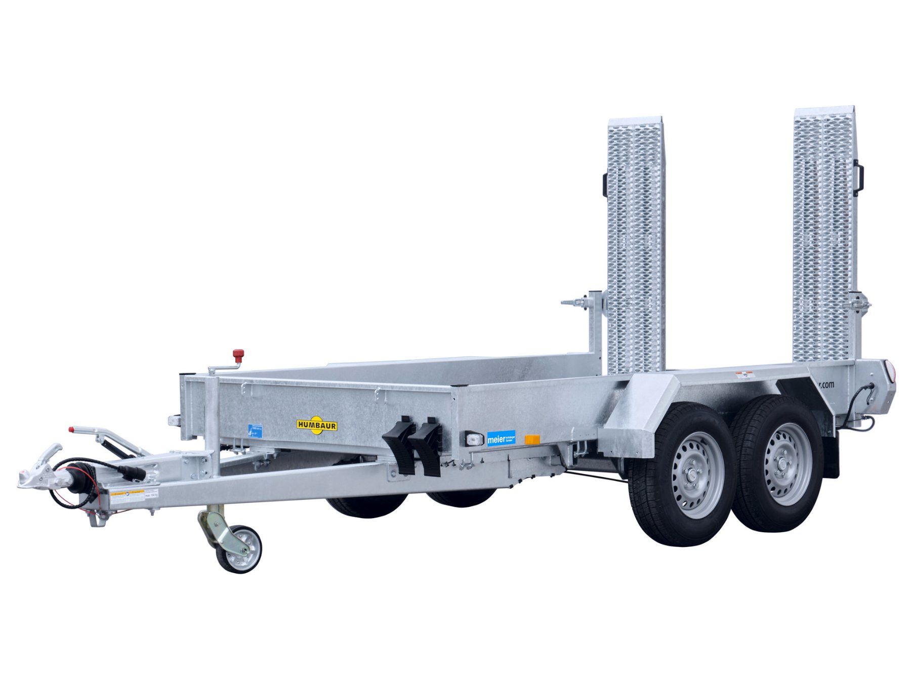 Humbaur Rimorchi: Humbaur Baumaschinentransporter Typ HS353016 – Nuovo (secondo la descrizione) da Mauensee venduto da Meier_Sursee 1