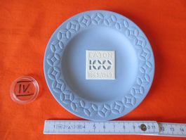 Wedgwood Teller, 100 Jahre Eaton 1969