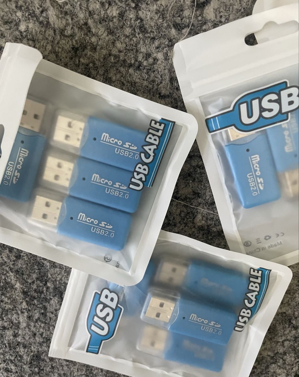 Laufwerke & Adapter: USB  Micro SD  Adapter Neu 4 Pack a 4 St. – Neu und originalverpackt aus Au ZH von Jaggy4 3