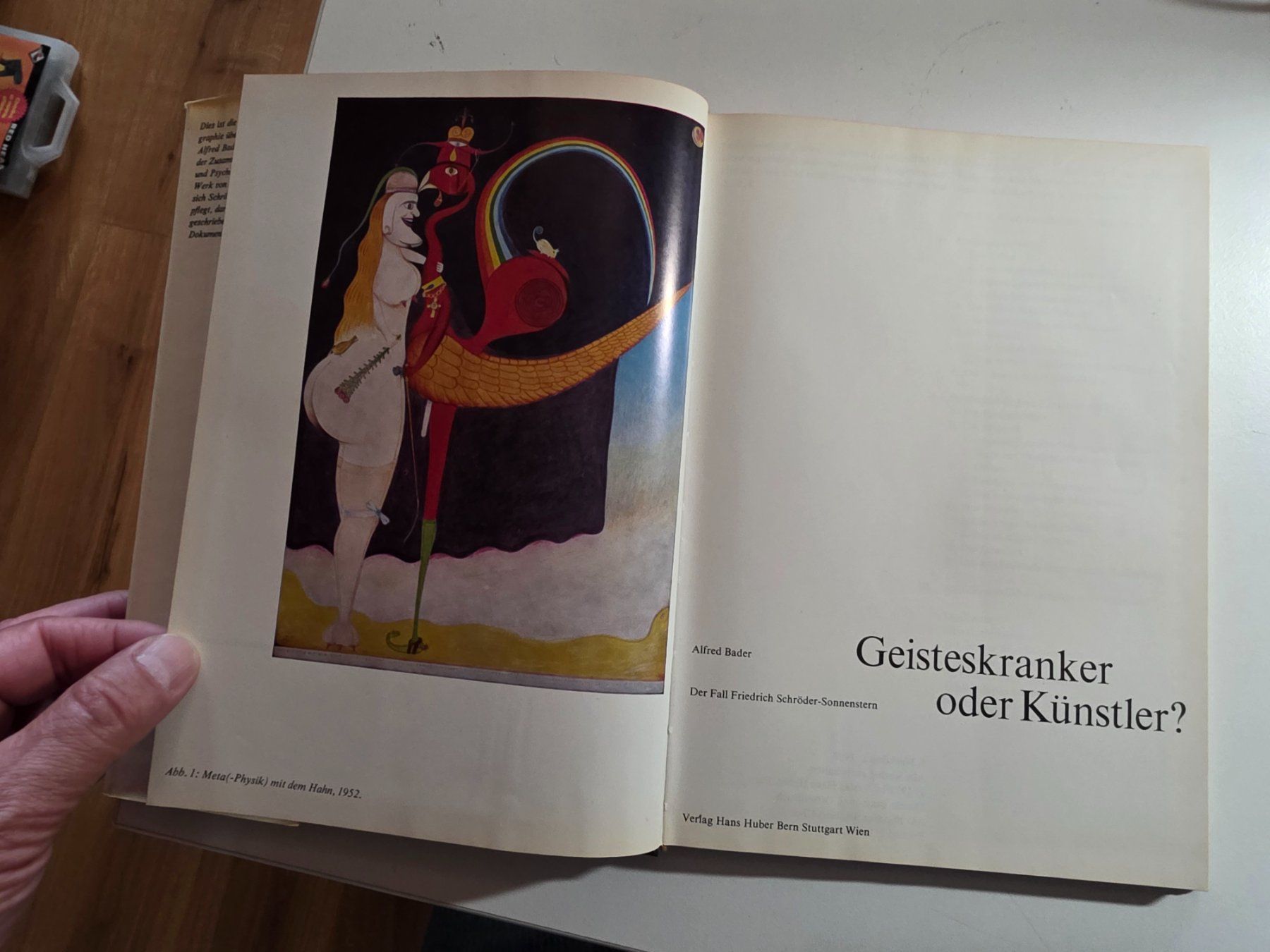 Bücher: Geisteskranker oder Künstler- Friedrich Schröder Sonnenstern – Gebraucht aus Walterswil BE von Lonitti 1