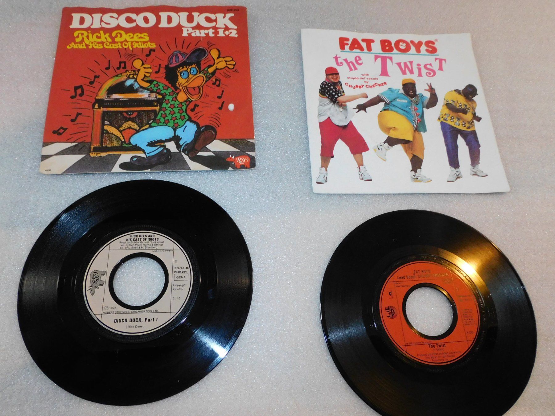 Schallplatten: Single Schallplatten 2 x Fat Boys - Chubby Checker 1988 – Gebraucht aus Sursee von 76