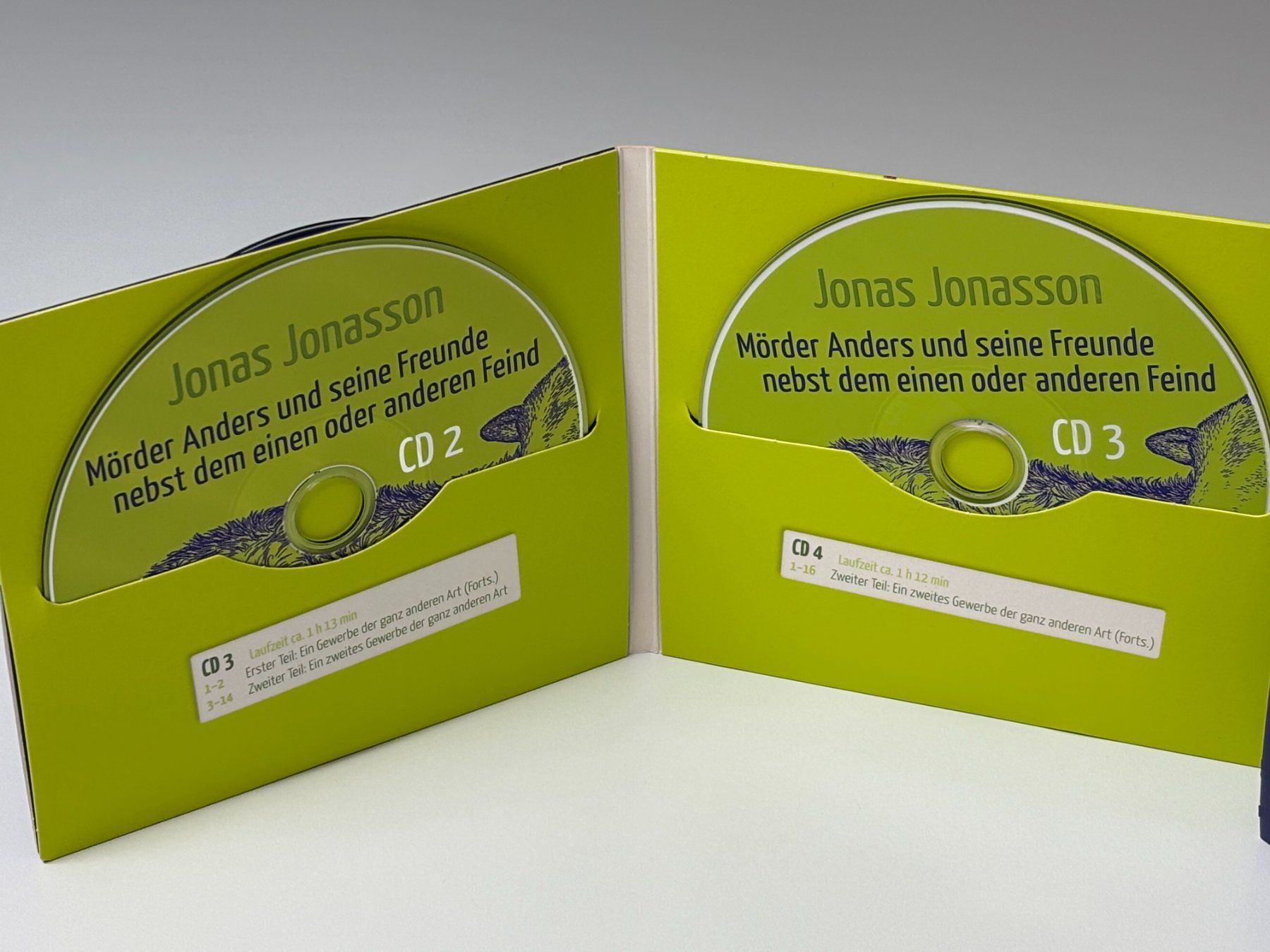 Audiolibri: Jonas Jonasson "Mörder Anders und seine Freunde..." – Usato da Luzern venduto da kri_5mzz 3