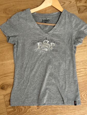 ESP T-Shirt Grau, Gr. 36 Damen T-Shirt, Top Zustand!