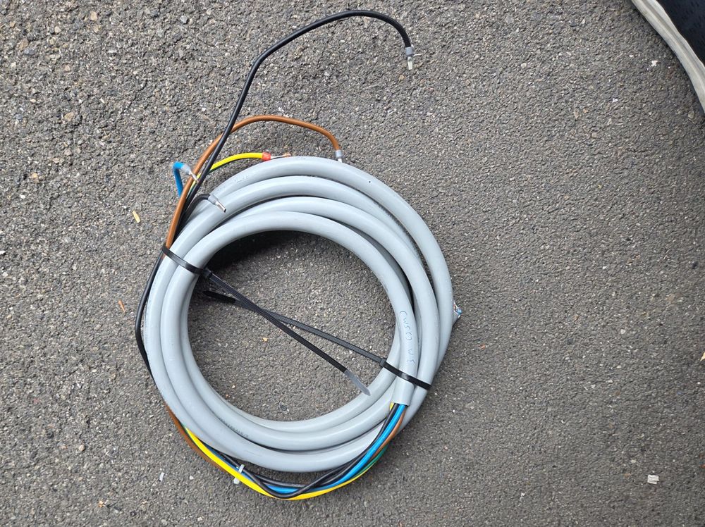 MAS Premium 5-250 m siliconen kabel, aansluitkabel, siliconen kabel, saunakabel, SIHF-J, 5 x 1, fijn draads flexibel voor apparaten met hoge temperatuureffecten (40 m