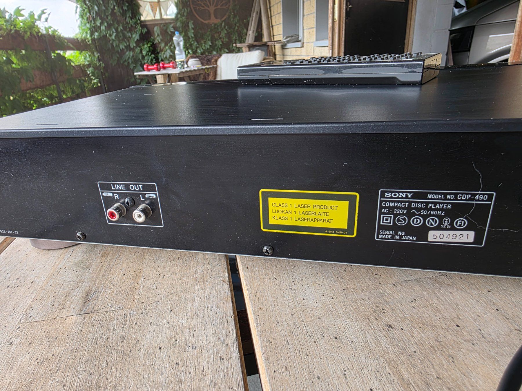 Sony Sistemi audio & multimediali: Sony CD Player CDP-490 – Usato da Walterswil BE venduto da Lonitti 6