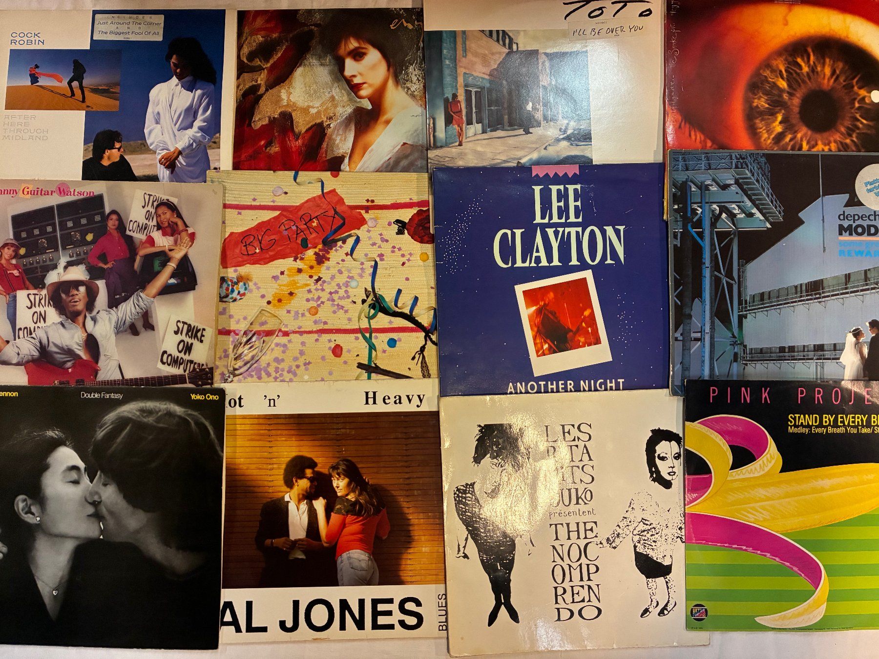Schallplatten: 12 Schallplatten 1980 - 1990 – Gebraucht aus Gümligen von Roe22