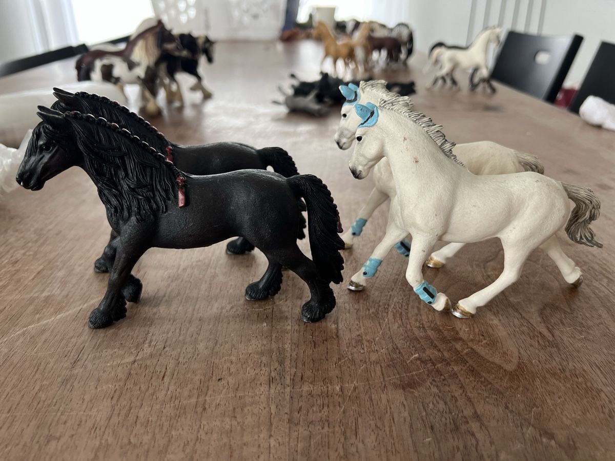 Schleich Giocattoli: stutenzwillinge von schleich – Usato da Beinwil am See venduto da -Sparky-