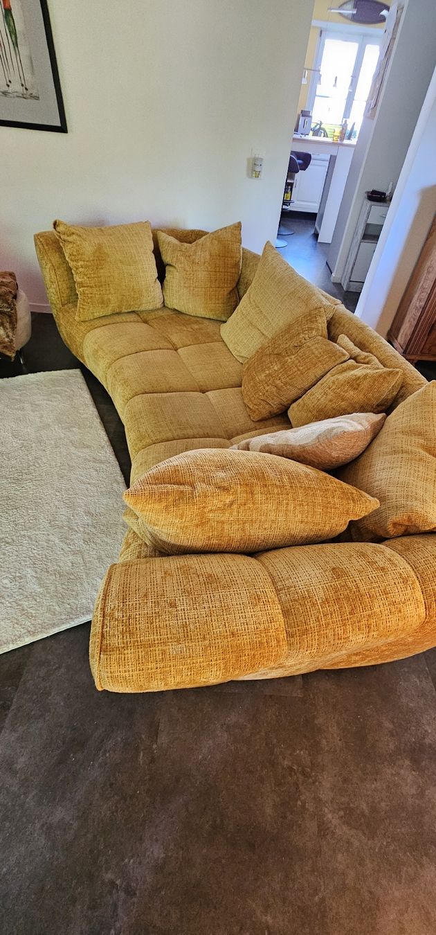 Mömax Divani: Sofa gelb -orange – Nuovo (secondo la descrizione) da Sissach venduto da Samburu1966 1