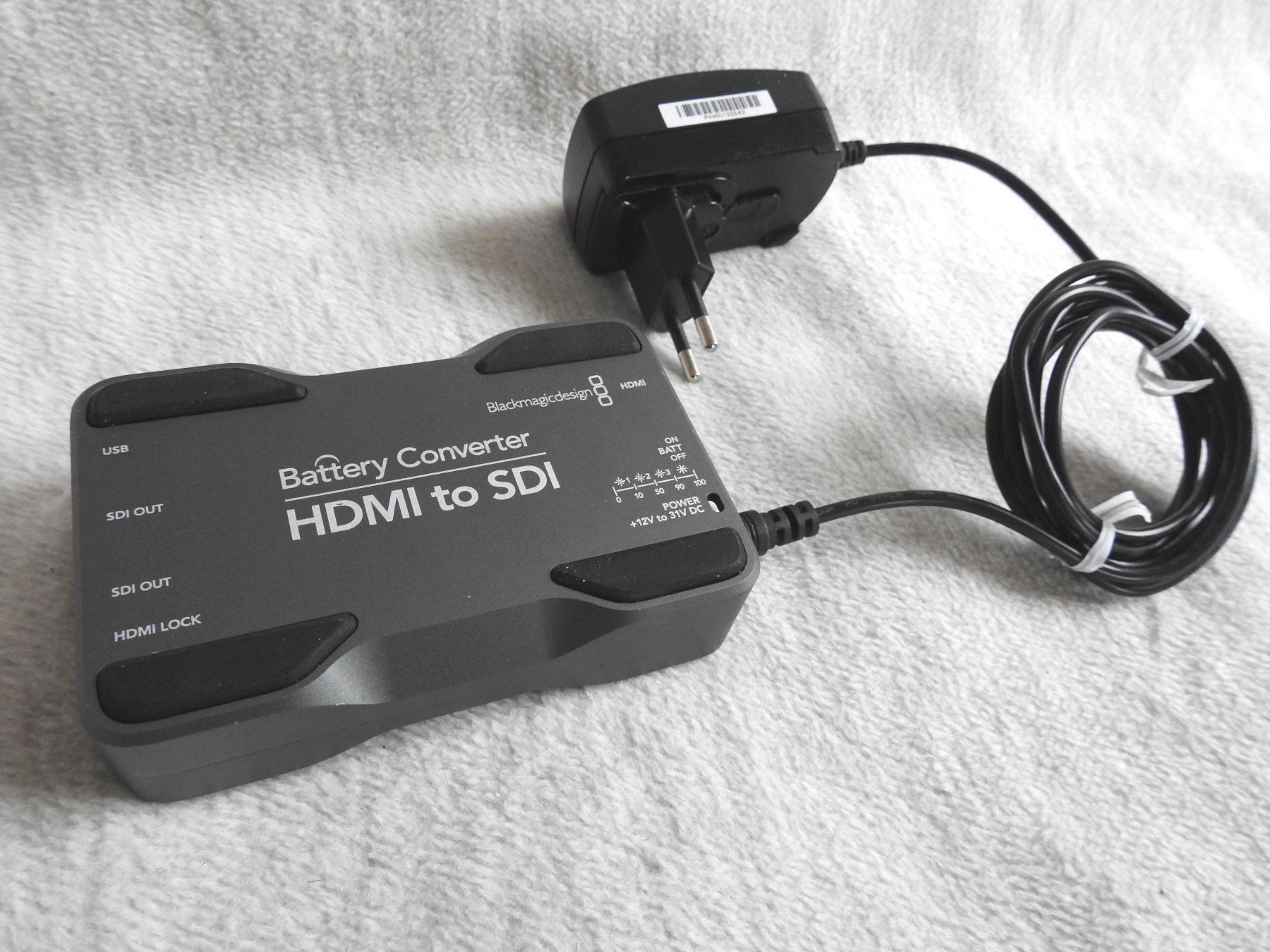 Blackmagic Convertitori: Blackmagic Design Battery Converter SDI to HDMI – Usato da Zürich venduto da Malco0