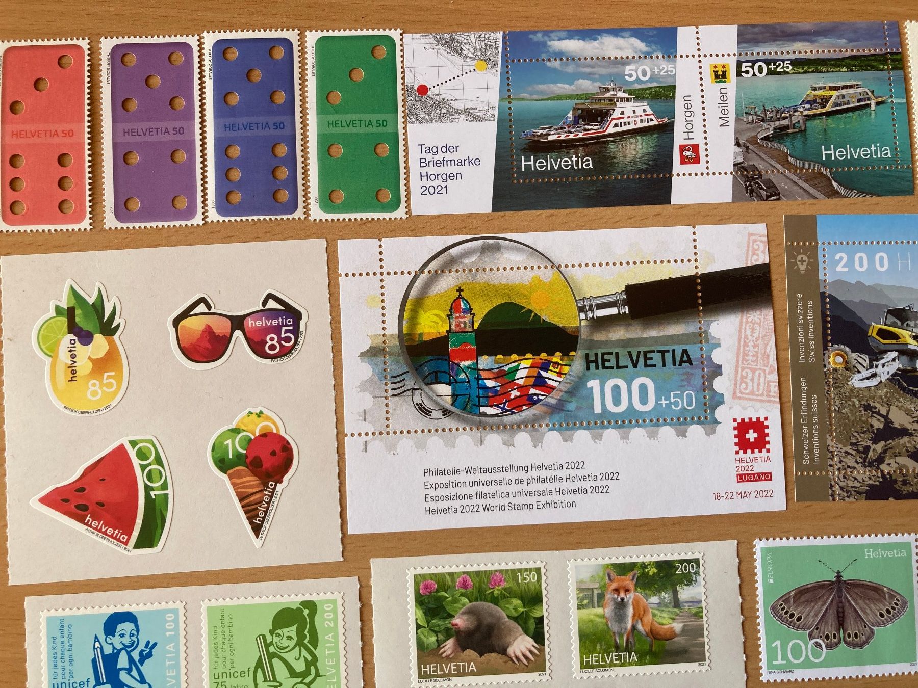 Alle Briefmarken: Briefmarken aus dem Jahr 2021, postfrisch – Neu (gemäss Beschreibung) aus Lütisburg von wiesenpippau 1