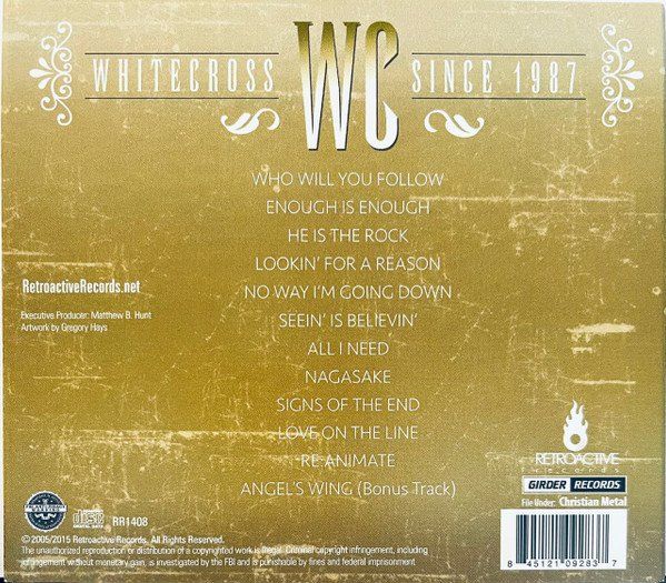 CD: Whitecross ‎– Nineteen Eighty Seven, CD, Christl. Metal, D5 – Usato da Sessa venduto da discoverymedia 1