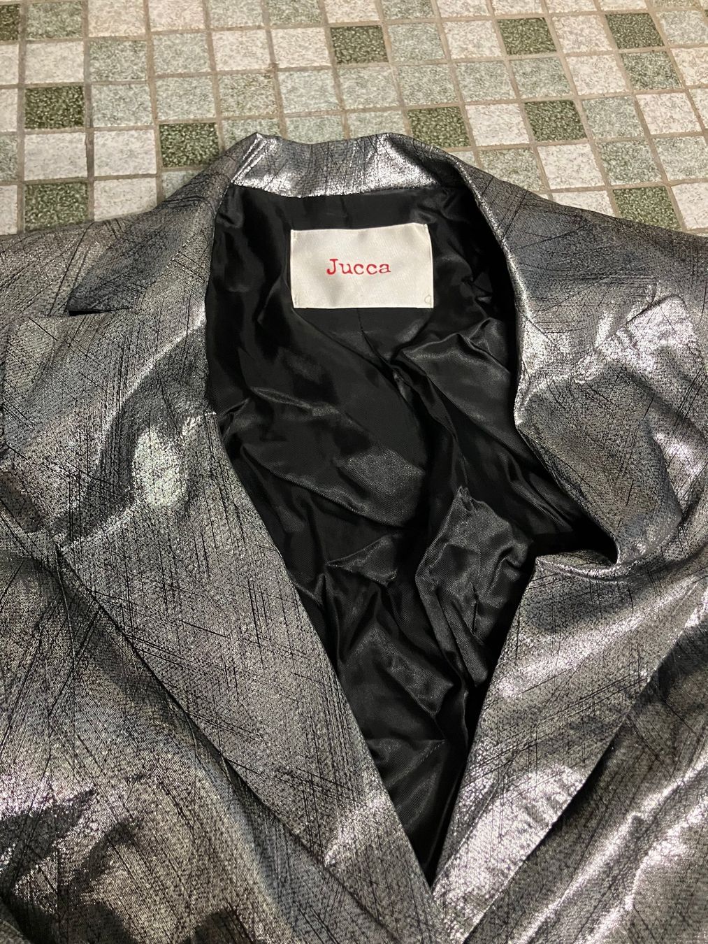 Giacche: Jucca Blazer Silber – Nuovo (secondo la descrizione) da Unterseen venduto da amj_zz7j 1