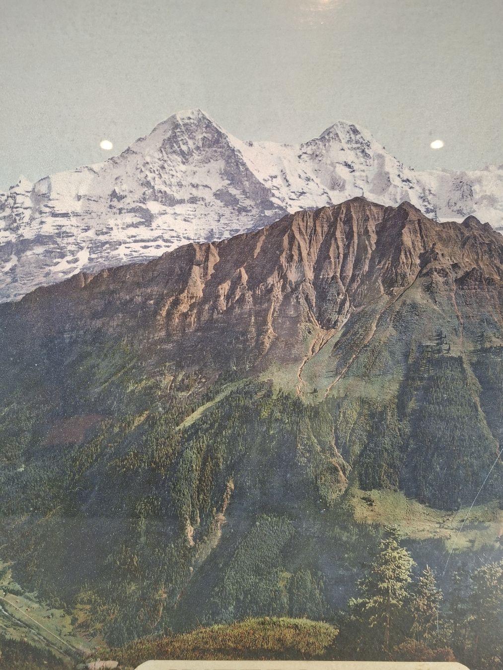 Poster & Bilder: Foto sehr gross in Rahmen hinter Glas – Gebraucht aus Grindelwald von carro5 3