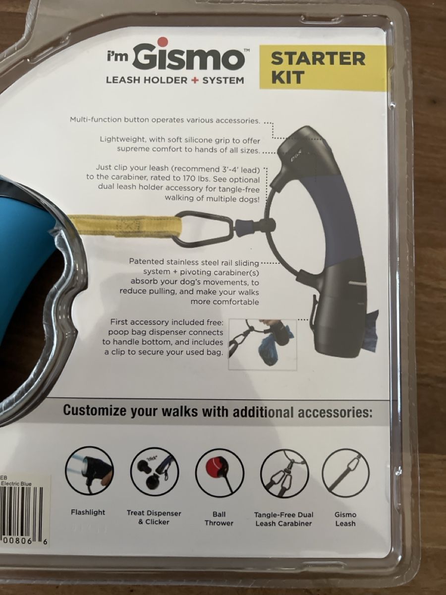 Leine & Halsband: Gismo Leash Holder System Starter Kit neu – Neu und originalverpackt aus Hunzenschwil von jaeggi1978 1