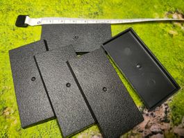 5 x Kavallerie Base eckig 60 x 30 mm Warhammer Old World etc