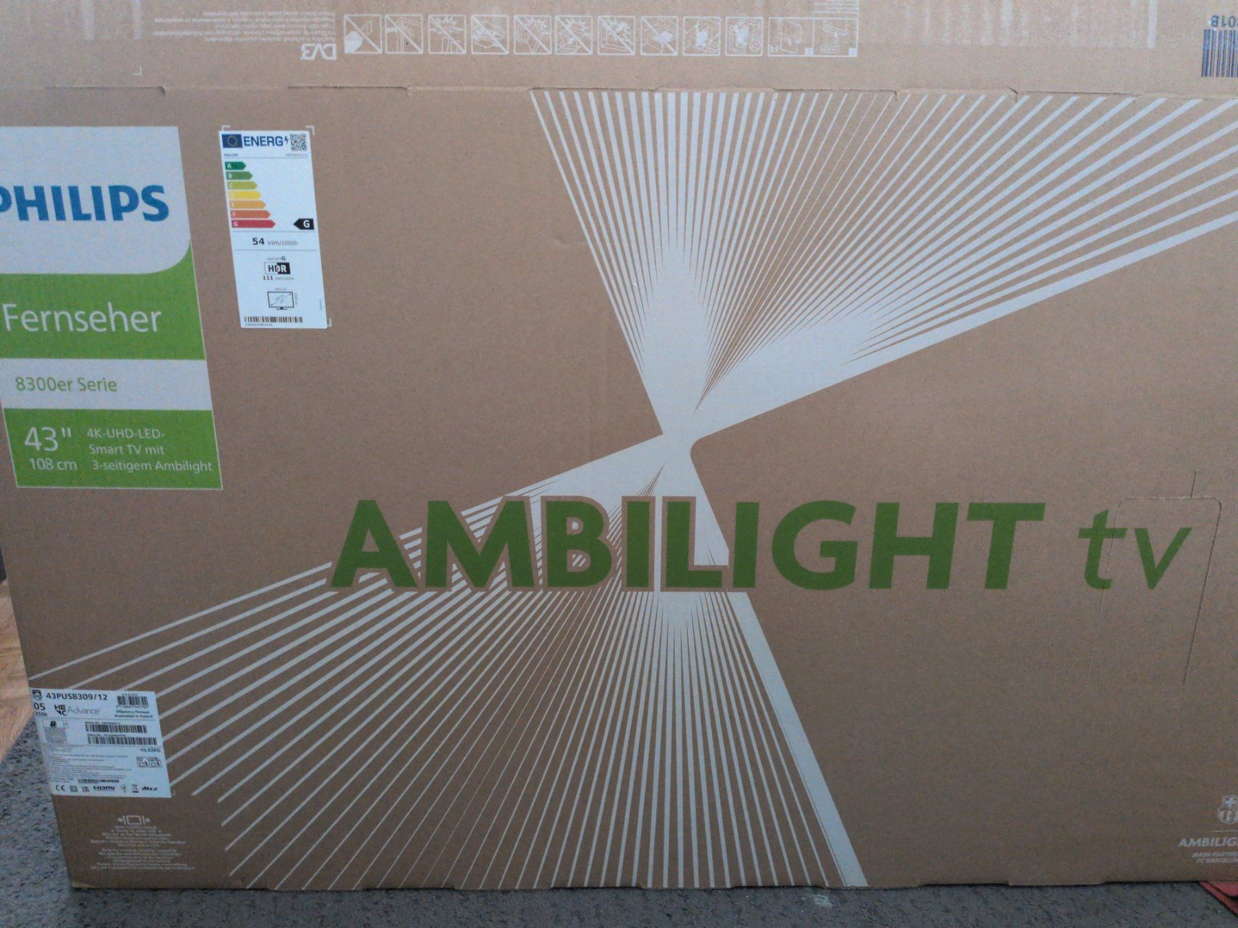 Philips Televisori: PHILIPS TELEVISION 43" INCHES SMART TV – Nuovo (secondo la descrizione) da Kloten venduto da jay_78mq 2
