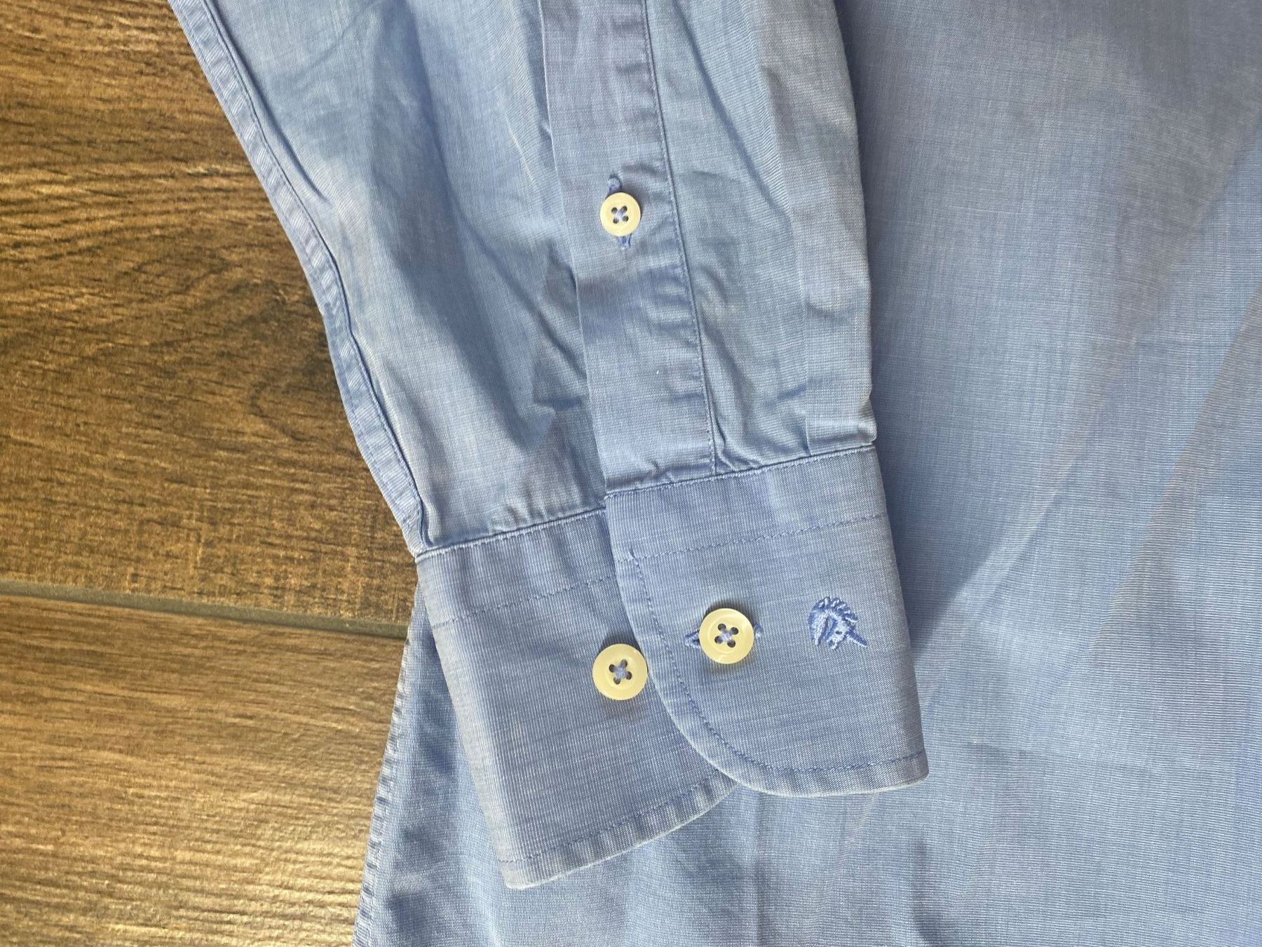Camicie: Einhorn Herren Hemd hellblau Gr. XL – Usato da Pratteln venduto da a23_j2gs 9