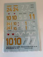 1/48 DECALS AUS KAGERO BF-109 VOL.III MONOG. 29 NUR DECALS